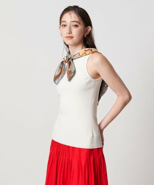 UNITED ARROWS / ユナイテッドアローズ タンクトップ | カップ付き ニットアメリカンスリーブタンクトップ | 詳細1