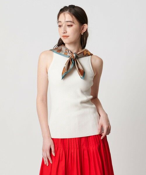 UNITED ARROWS/ユナイテッドアローズ カップ付き ニットアメリカンスリーブタンクトップ WHITE FREE UNITED ARROWS/ユナイテッドアローズ カップ付き ニットアメリカンスリーブタンクトップ WHITE FREE