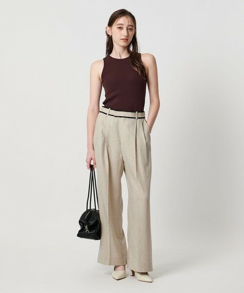 UNITED ARROWS / ユナイテッドアローズ タンクトップ | カップ付き ニットアメリカンスリーブタンクトップ | 詳細13