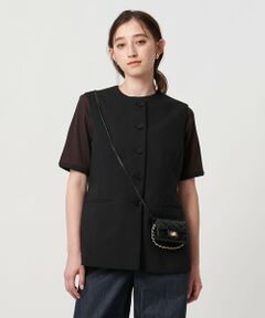 ユナイテッドアローズ　<GANNI＞HEART ニットベスト GANNI＞HEART ニットベスト