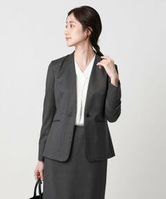 レディース ノーカラージャケット（条件：UNITED ARROWS