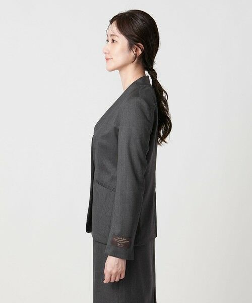 UNITED ARROWS / ユナイテッドアローズ ノーカラージャケット | CANONICO ノーラペルジャケット | 詳細11