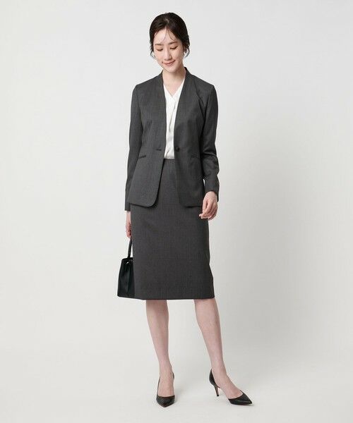 UNITED ARROWS / ユナイテッドアローズ ノーカラージャケット | CANONICO ノーラペルジャケット | 詳細9