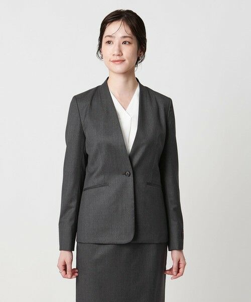 UNITED ARROWS / ユナイテッドアローズ ノーカラージャケット | CANONICO ノーラペルジャケット | 詳細10