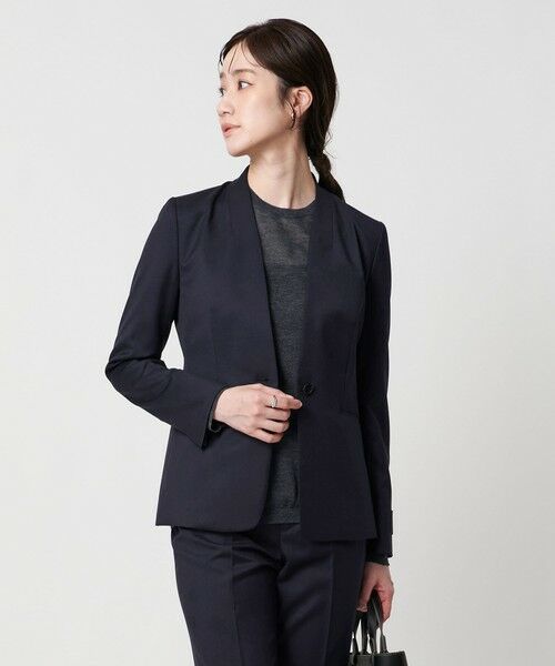 UNITED ARROWS / ユナイテッドアローズ ノーカラージャケット | CANONICO ノーラペルジャケット | 詳細24