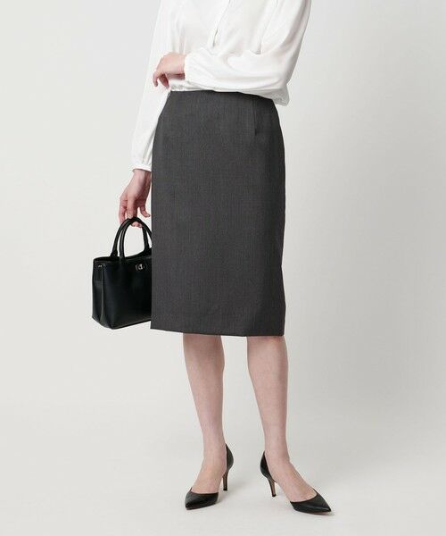 UNITED ARROWS/ユナイテッドアローズ CANONICO タイトスカート DK. GRAY L(40) UNITED ARROWS/ユナイテッドアローズ CANONICO タイトスカート DK. GRAY L(40)