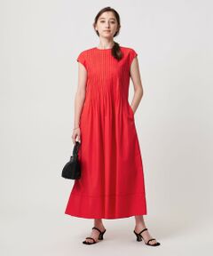 美品☆ユナイテッドアローズ フィット＆フレア ストライプ