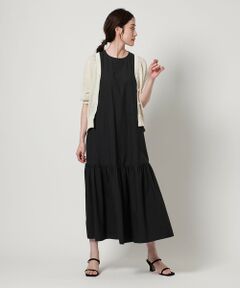 STYLE for LIVING＞タック キャミソール ワンピース （ロング