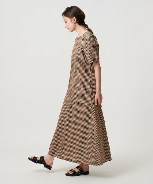 UNITED ARROWS パフスリーブワンピース ーウォッシャブルー 楽天市場】コンビパフスリーブワンピース -ウォッシャブル