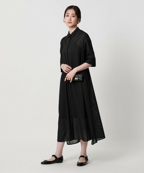ユナイテッドアローズ シャツワンピース セール】 Spiree asami ロングシャツワンピース - 防シワ