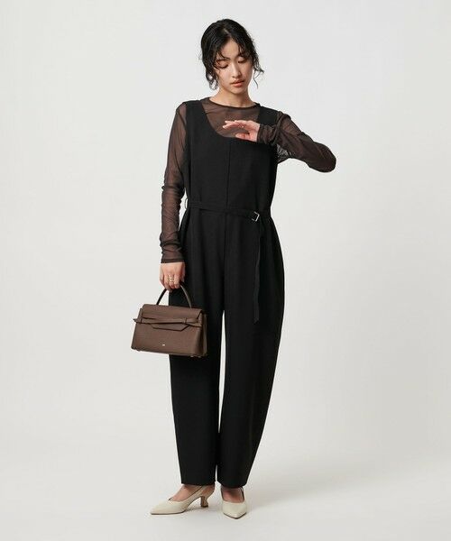 UNITED ARROWS/ユナイテッドアローズ ウエストベルトオールインワン - ウォッシャブル - BLACK M(38) UNITED ARROWS/ユナイテッドアローズ ウエストベルトオールインワン - ウォッシャブル - BLACK M(38)