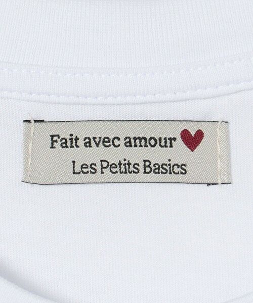 UNITED ARROWS / ユナイテッドアローズ Tシャツ | ＜Les Petits Basics＞BISOUS プリントTシャツ | 詳細13