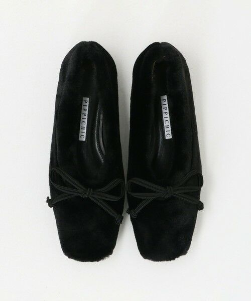 UNITED ARROWS / ユナイテッドアローズ バレエシューズ | ＜PIPPICHIC＞AMBER フェイクファー バレエシューズ | 詳細4