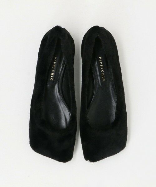 UNITED ARROWS / ユナイテッドアローズ フラットシューズ | 【別注】＜PIPPICHIC＞LINDA フェイクファー フラットシューズ | 詳細5
