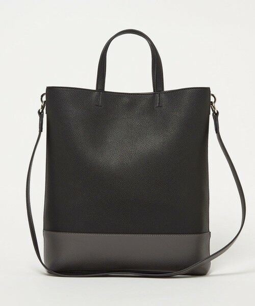 UNITED ARROWS / ユナイテッドアローズ トートバッグ | トリプルカラー バーチカル トートバッグ | 詳細7