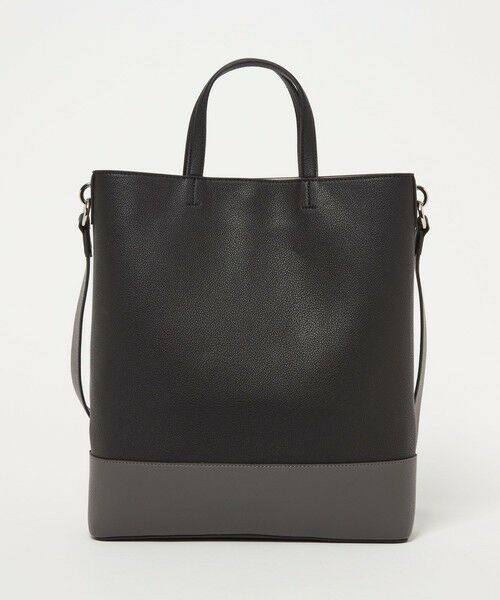 UNITED ARROWS / ユナイテッドアローズ トートバッグ | トリプルカラー バーチカル トートバッグ | 詳細4