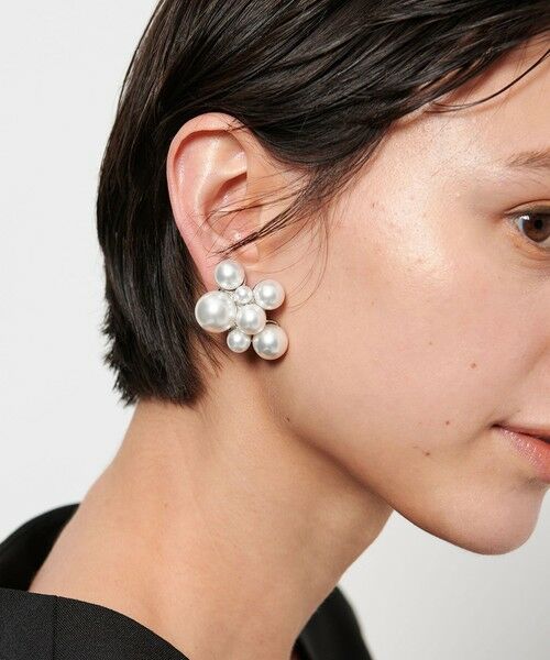 UNITED ARROWS / ユナイテッドアローズ ピアス・イヤリング | ＜IRIS 47＞BREATH イミテーションパール イヤリング | 詳細1