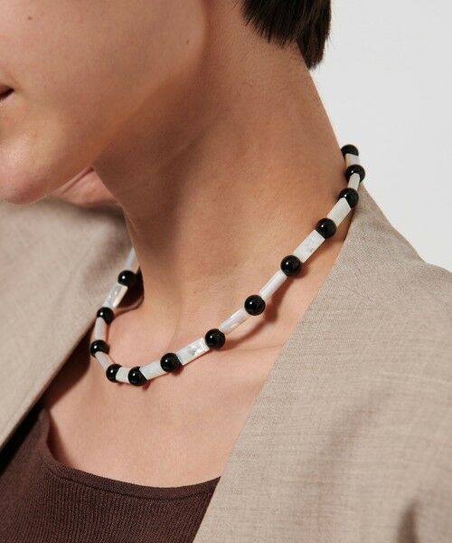 UNITED ARROWS / ユナイテッドアローズ ネックレス・ペンダント・チョーカー | ＜IRIS 47＞MERMAID ONYX ネックレス | 詳細1
