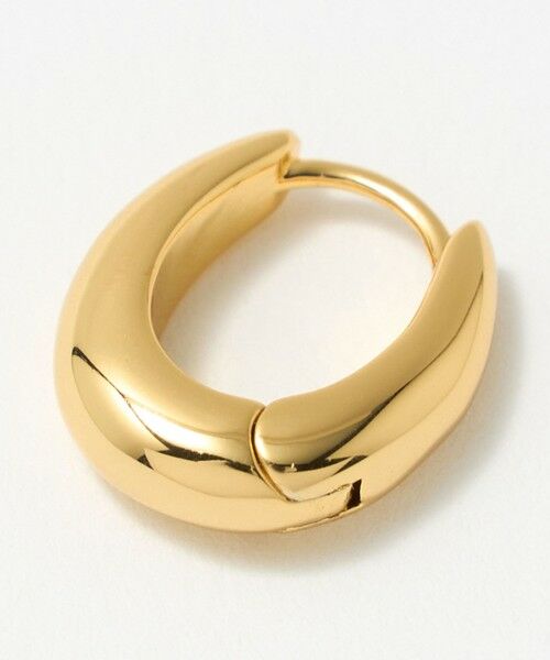 UNITED ARROWS / ユナイテッドアローズ ピアス・イヤリング | オーバル フープ ピアス | 詳細4