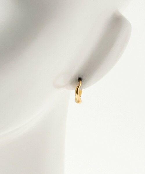 UNITED ARROWS / ユナイテッドアローズ ピアス・イヤリング | ツイスト フープ ピアス | 詳細5
