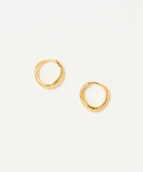 UNITED ARROWS/ユナイテッドアローズ ツイスト フープ ピアス GOLD FREE UNITED ARROWS/ユナイテッドアローズ ツイスト フープ ピアス GOLD FREE
