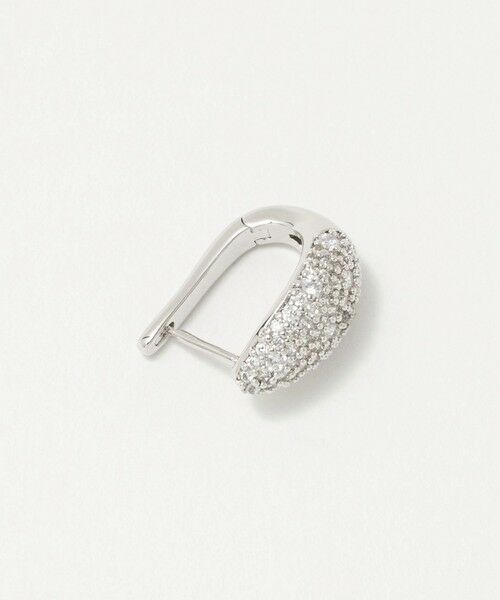 UNITED ARROWS / ユナイテッドアローズ ピアス・イヤリング | ラウンドパヴェ Uシェイプ ピアス | 詳細3