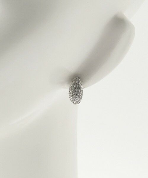 UNITED ARROWS / ユナイテッドアローズ ピアス・イヤリング | ラウンドパヴェ Uシェイプ ピアス | 詳細5