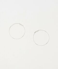 UNITED ARROWS / ユナイテッドアローズ ピアス・イヤリング | SILVER925 フープピアス