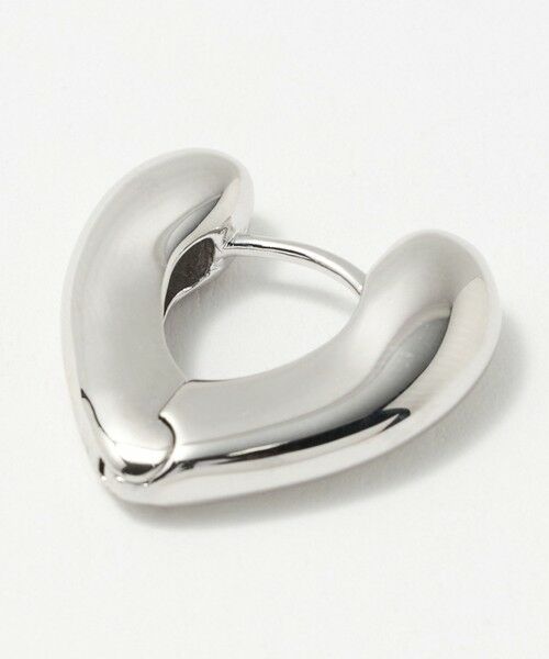 UNITED ARROWS / ユナイテッドアローズ ピアス・イヤリング | ハート フープ ピアス | 詳細6