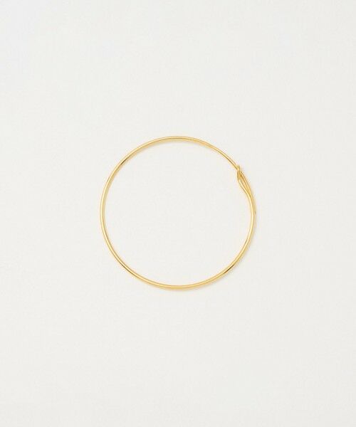 UNITED ARROWS / ユナイテッドアローズ ピアス・イヤリング | SILVER925 ゴールドプレーティング フープピアス | 詳細1
