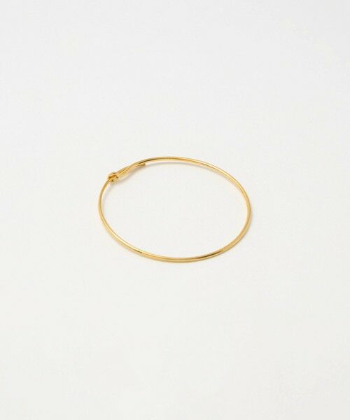 UNITED ARROWS / ユナイテッドアローズ ピアス・イヤリング | SILVER925 ゴールドプレーティング フープピアス | 詳細2