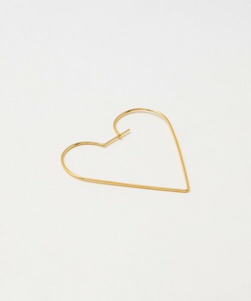 UNITED ARROWS / ユナイテッドアローズ ピアス・イヤリング | SILVER925 ゴールドプレーティング ハート ピアス | 詳細2