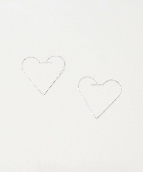 UNITED ARROWS/ユナイテッドアローズ SILVER925 ハート ピアス SILVER FREE UNITED ARROWS/ユナイテッドアローズ SILVER925 ハート ピアス SILVER FREE