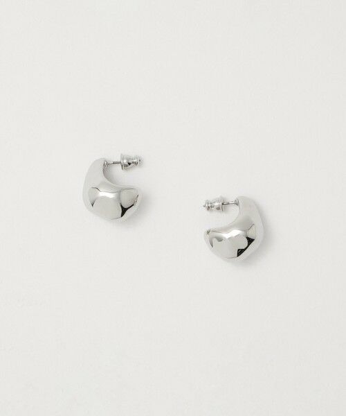 UNITED ARROWS/ユナイテッドアローズ BUMPY ドロップ ピアス SILVER FREE UNITED ARROWS/ユナイテッドアローズ BUMPY ドロップ ピアス SILVER FREE