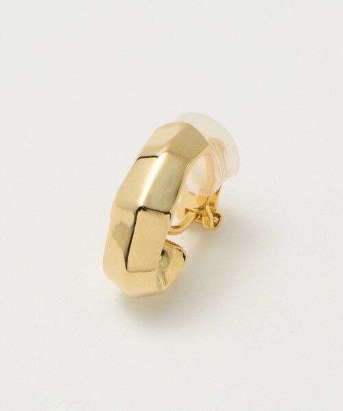 UNITED ARROWS / ユナイテッドアローズ ピアス・イヤリング | アンギュラー Jシェイプ イヤリング | 詳細1