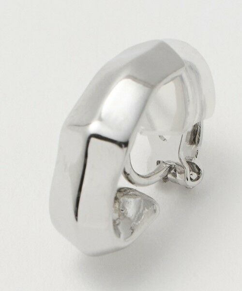 UNITED ARROWS / ユナイテッドアローズ ピアス・イヤリング | アンギュラー Jシェイプ イヤリング | 詳細5