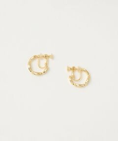 UNITED ARROWS / ユナイテッドアローズ ピアス・イヤリング | スカラップ フープイヤリング