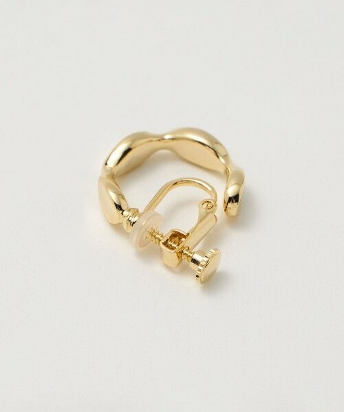 UNITED ARROWS / ユナイテッドアローズ ピアス・イヤリング | スカラップ フープイヤリング | 詳細3