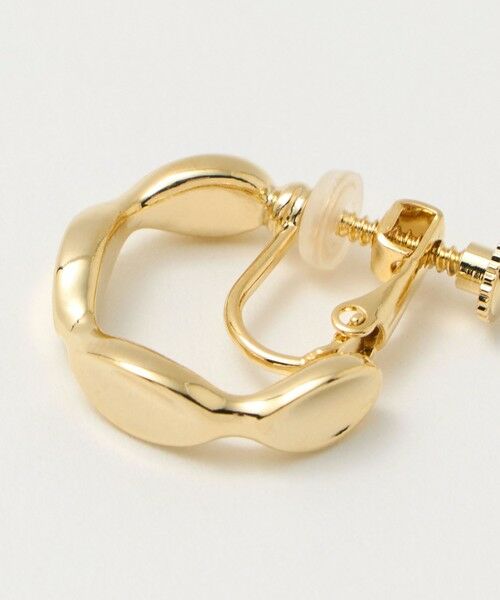 UNITED ARROWS / ユナイテッドアローズ ピアス・イヤリング | スカラップ フープイヤリング | 詳細4