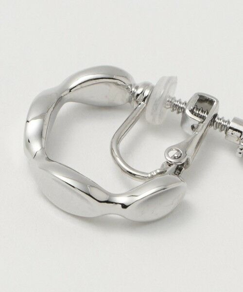 UNITED ARROWS / ユナイテッドアローズ ピアス・イヤリング | スカラップ フープイヤリング | 詳細5