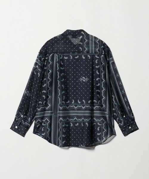 UNITED ARROWS / ユナイテッドアローズ シャツ・ブラウス | オーガンジー プリント シャツ ‐ウォッシャブル‐ | 詳細7