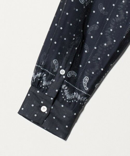 UNITED ARROWS / ユナイテッドアローズ シャツ・ブラウス | オーガンジー プリント シャツ ‐ウォッシャブル‐ | 詳細9