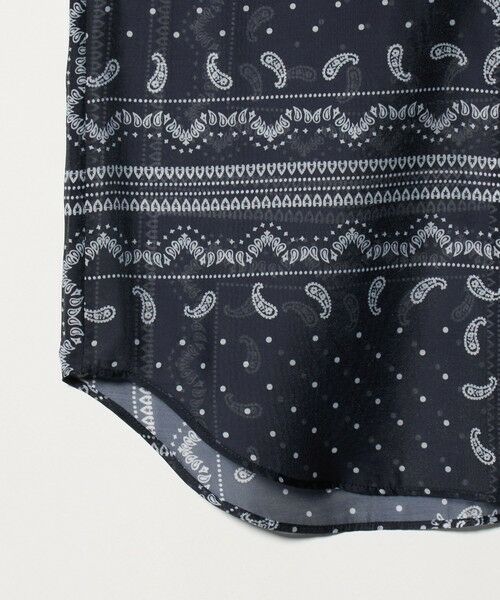 UNITED ARROWS / ユナイテッドアローズ シャツ・ブラウス | オーガンジー プリント シャツ ‐ウォッシャブル‐ | 詳細10