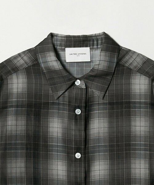 UNITED ARROWS / ユナイテッドアローズ シャツ・ブラウス | オーガンジー プリント シャツ ‐ウォッシャブル‐ | 詳細18