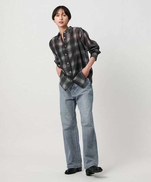 UNITED ARROWS / ユナイテッドアローズ シャツ・ブラウス | オーガンジー プリント シャツ ‐ウォッシャブル‐ | 詳細15