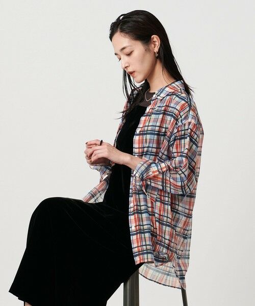 UNITED ARROWS / ユナイテッドアローズ シャツ・ブラウス | オーガンジー プリント シャツ ‐ウォッシャブル‐ | 詳細20