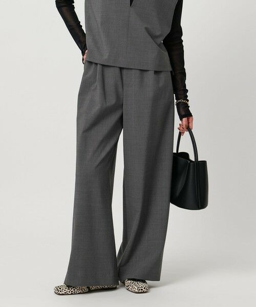 UNITED ARROWS / ユナイテッドアローズ その他パンツ | サテン ウエスト イージー パンツ ‐ウォッシャブル‐ | 詳細1