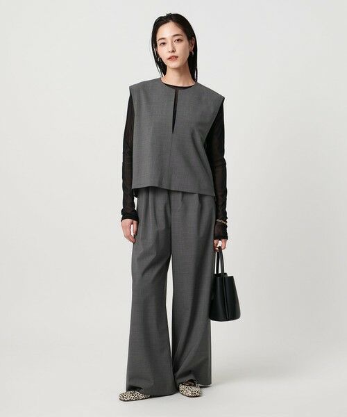 UNITED ARROWS / ユナイテッドアローズ その他パンツ | サテン ウエスト イージー パンツ ‐ウォッシャブル‐ | 詳細2