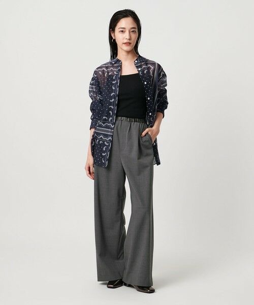 UNITED ARROWS / ユナイテッドアローズ その他パンツ | サテン ウエスト イージー パンツ ‐ウォッシャブル‐ | 詳細3