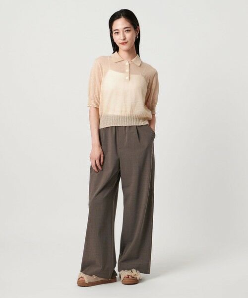 UNITED ARROWS / ユナイテッドアローズ その他パンツ | サテン ウエスト イージー パンツ ‐ウォッシャブル‐ | 詳細11